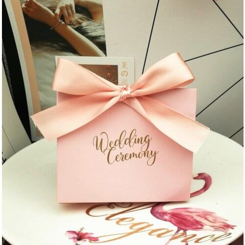 50PC New Model 2019 Candy Box Paper Gift Bag Cute Candy Bag For Wedding Unicorn Party Birthday Party Baby Shower Favors Supplies