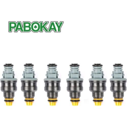 6 pieces X Genuine New Fuel Injector 1600cc 152lb/hr For Mazda RX7 Chevy 0280150842 0280150846