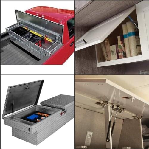 9.69inch/246mm force 20Lbs/90N Pickup Truck Cap Tool Box Utility Box Lid Topper Camper Shell Gas Struts Lift Support Dampers