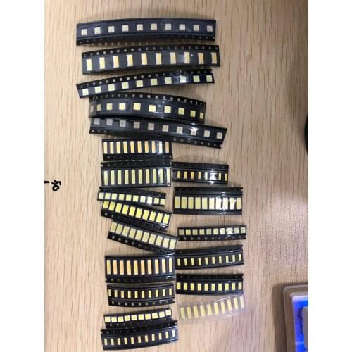 1W/0.5W SMD LED Kit 3V/6V 2835/3030/3535/4020/5630/6030/7020/7030/7032 Cold white For TV Backlight Beads 17 values *10pcs=170PCS