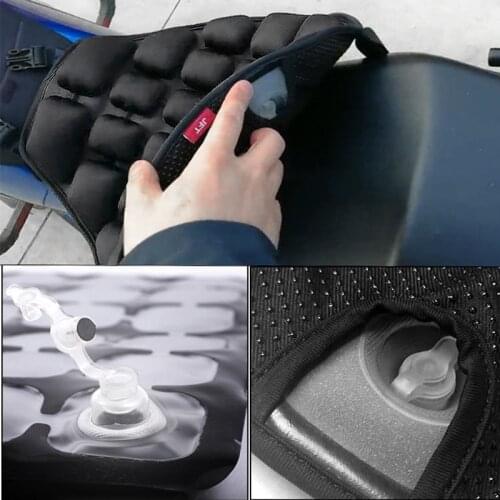 Air Pad Motorcycle Seat Cushion Cover Universal For Cbr600 Z800 Z900 For R1200gs R1250gs For Gsxr 600 750 For Harley Motors