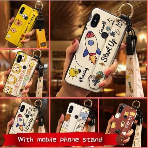 New Anti-knock Phone Case For Xiaomi Redmi Note5 For Girls Kickstand Phone Holder Fashion Design