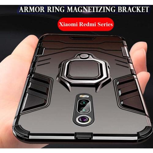 4 In 1 Shockproof Case For Xiaomi Redmi 5 Plus Case Note 5 Pro 6 7 8 4X Case For Xiomi Xiaomi Redmi6 Magnetic Finger Holders