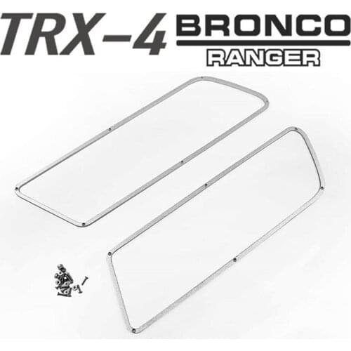 Rc Crawler Car TRX-4 BRONCO Metal Rear Window Frame