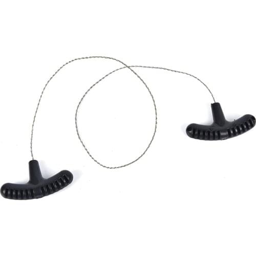 Manual Hand Steel Rope Chain Saw Practical Portable Emergency Survival Gear Steel Wire Kits Travel Tools Outdoor Camping Hiking