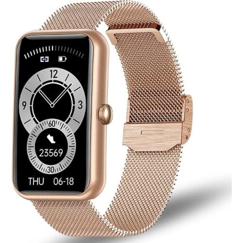 2021 Smart Watch Women Sports Fitness Tracker Heart Rate Blood Oxygen Monitor Men Smart Band 6 Watch Fit for Huawei IOS Android
