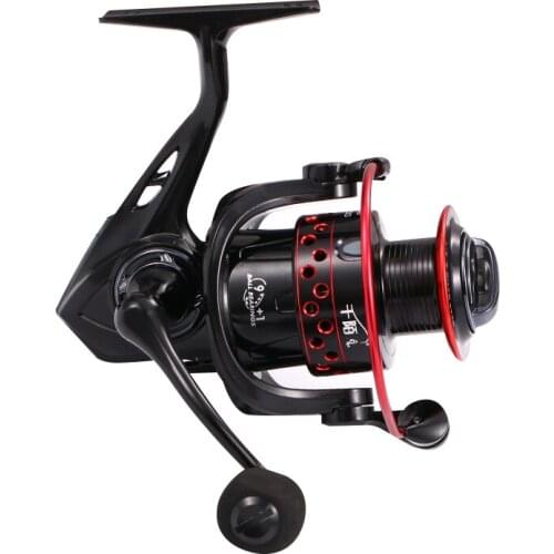 Spinning Reel with Line Spool Lightweight CNC Aluminum Spool 9 1BBs Saltwater Wheel Carp Fishing Reels Anchor Carretilha