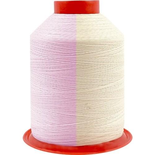 BAI BAI light-changing embroidery thread 150D/2, photosensitive change color, white to red, red to white