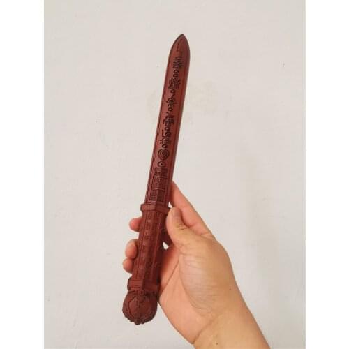 Taoist supplies, lightning stroke jujube wood, Jingzhen sword, seven stars and five thunder sword, Taoist Dharma sword