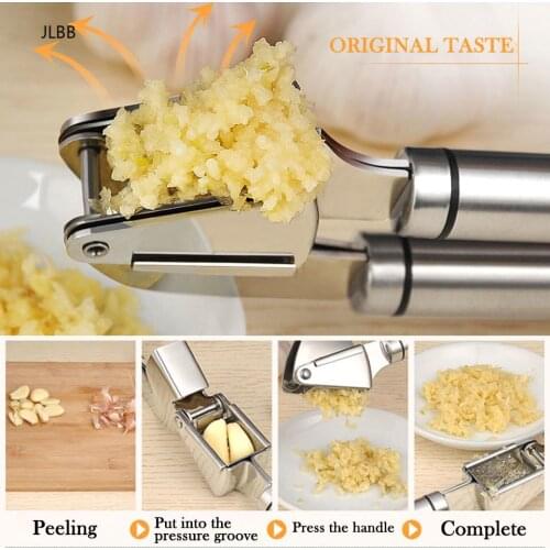 Garlic Grater Food Grade 304 Stainless Steel Vegetable Garlic Ginger Grinder Utensils Kitchen Accessories Mill Cooking Tools Hot