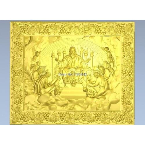 High quality 3d model relief for cnc or 3D printers in STL file format The apostles of Jesus