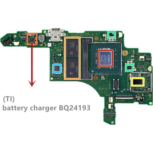 1pcs Original BQ24193 Battery Management Charging IC Chip for NS Nintend Switch Repair Parts