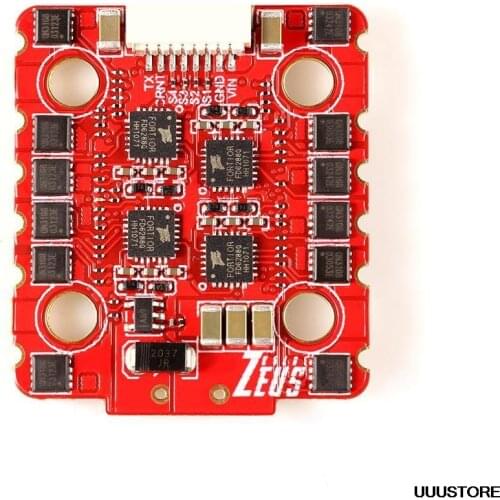 20x20mm HGLRC Zeus 30A 4in1 3-6S BLheli_32 Brushless ESC DSHOT1200 for FPV Stack RC Racing Freestyle Drones Replacement Parts