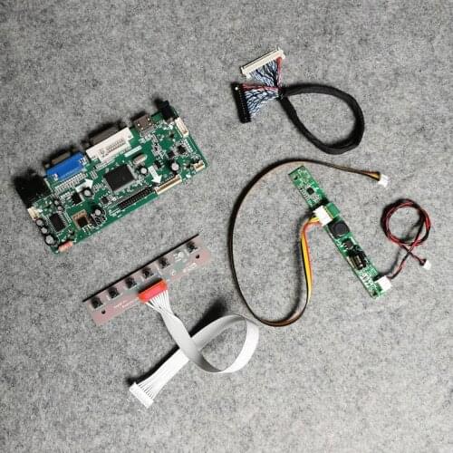 30-Pin LVDS WLDE 60Hz M.NT68676 VGA+DVI DIY kit Fit M215HGE/M230HGE/M236HGE/M270HGE matrix panel controller board 1920*1080