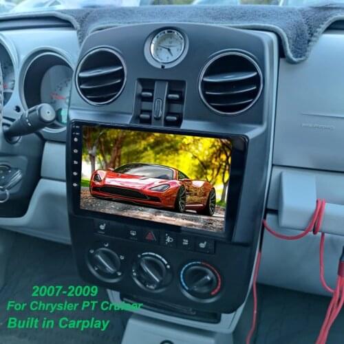 9inch For Chrysler PT Cruiser 2007 2008 2009 Refit Car Carplay Radio Player GPS Navigation Head Unit Car Stereo WIFI DSP BT Map
