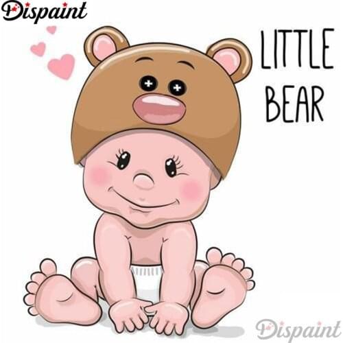 Dispaint Full Square/Round Drill 5D DIY Diamond Painting "Cartoon baby" Embroidery Cross Stitch 3D Home Decor A12784