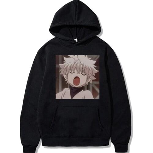 Kawaii Hoodies Hunter X Hunter Print Hoodies GON FREECSS Kurapika Men Sweatshirt Harajuku Casual Killua Zoldyck Women Hoodies