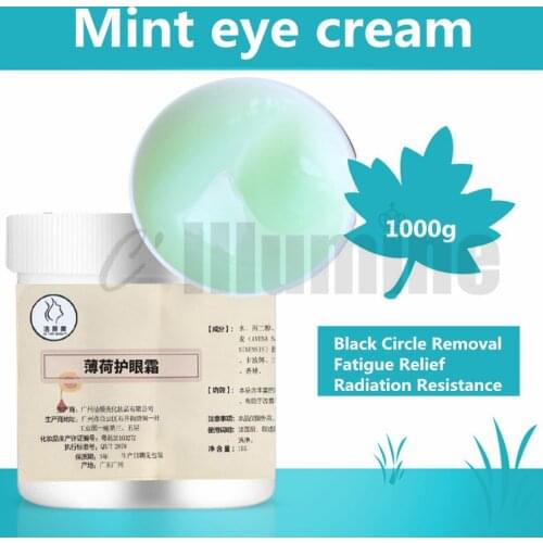 Mint Eye Cream 1000g Cooling Remove Black Circles Alleviate Fatigue Radiation Resistance