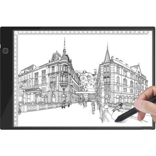 New A4 Ultra-thin Portable LED Light Box Tracer USB Power LED Artcraft Tracing Light Pad Light Box For Artists,Drawing Sketching