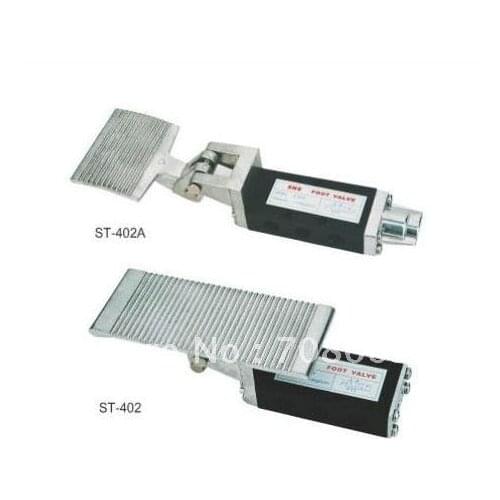 1pcs 5 way 2 position 1/4" BSPT Pneumatic Foot Pedal Valve ST-402A