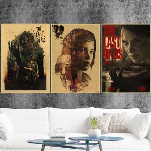 The Last Of Us Poster Print Zombie Survival Horror Action TV Game Pitcures poster for HD canvas Home Decor painting