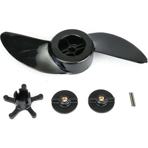 Boat Propeller Outdoor Marine Stable Durable Practical Fishing Surfing Outboard Motor 2 Blades Easy Install For Haibo ET34L
