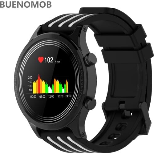 BUENOMOB Smart Watch men Women Waterproof IP68 Weather display Smartwatch Sports Watch Heart rate blood pressure blood SmartWat