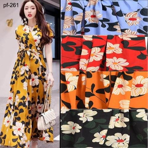 Polyester fabric printing garment and apparel cloth Chiffon