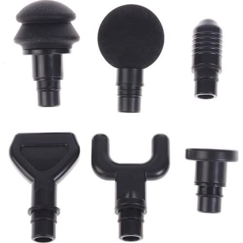 IN STOCKS 6Pcs Muscle Relaxation Massage Gun Heads For Massager Suitable Comfortable Dropshipping Muscle Relaxation Accessories