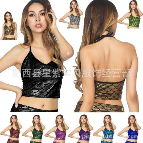 Dew shall hang lingerie neck gilding the European and American wind 155 a sexy small coat stage