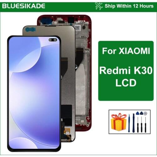 6.67" For Xiaomi Redmi K30 LCD Display Touch Screen For Xiaomi Redmi K30 LCD Digitizer M1912G7BE M1912G7BC Replacement Parts