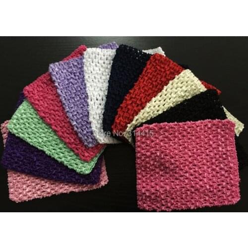 10 Inch Tutu Tube Tops Chest Wrap Wide Crochet headbands 12pcs/lot 11colors free shipping