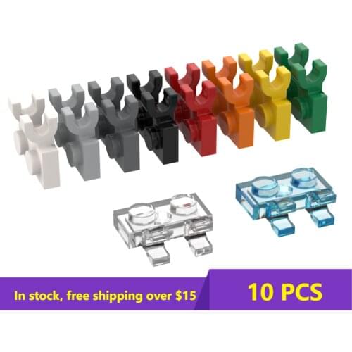 10PCS 60470 1x2 Compatible Assembles Particles For Building Blocks DIY Educational High-Tech Spare Toys For Children