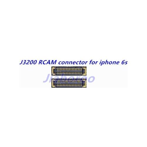 10pcs/lot J3200 Back Rear camera flex RCAM FPC connector for iphone 6s 4. 7 on motherboard