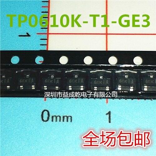 100% Original New In Stock TP0610K-T1-E36K TP0610 SOT-23 P60VMOSFET （10pcs/lot