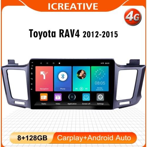 2 Din Android Car Multimedia player for Toyota RAV4 2013 -2017 Car Stereo GPS Navigation Head Unit With Frame WIFI BT Mirrorlink