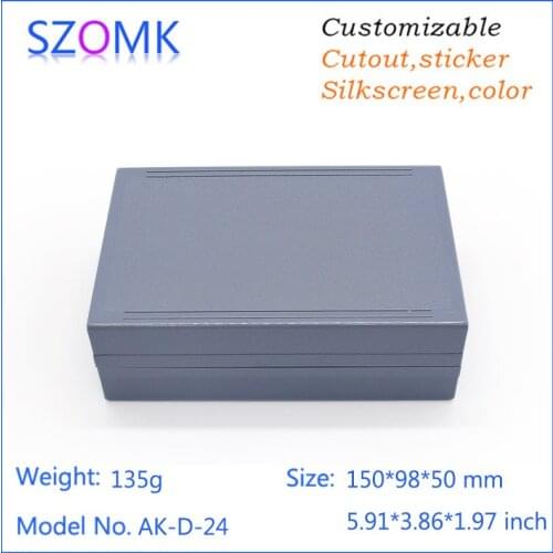 4 psc a lot szomk power supply plastic enclosure new product easy for diy China market of electronic plastic box 150x99x50mm