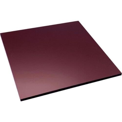 Acrylic/PMMA Pearlescent Metallic Sheets 3.0mm for Jewelries, Crafts, Art Works, Decoration - Dark Rose Golden (MT16)