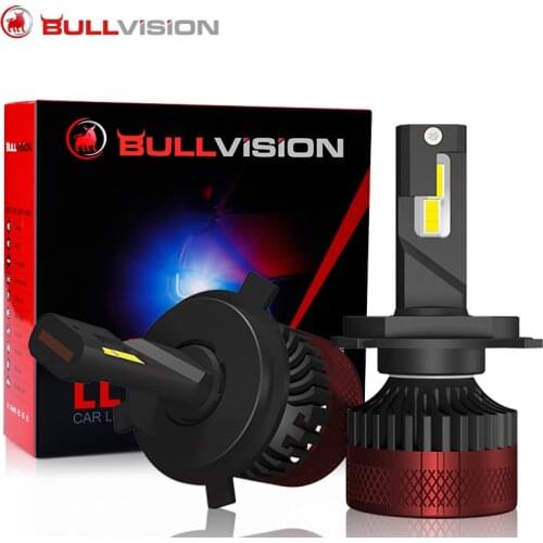 Bullvision F5 LED Headlights Bulb Fog Light H7 H13 H4 LED Headlamp 45W 20000LM H7 H11 H8 H1 LED With G-XP Bulbs H7 LED SA