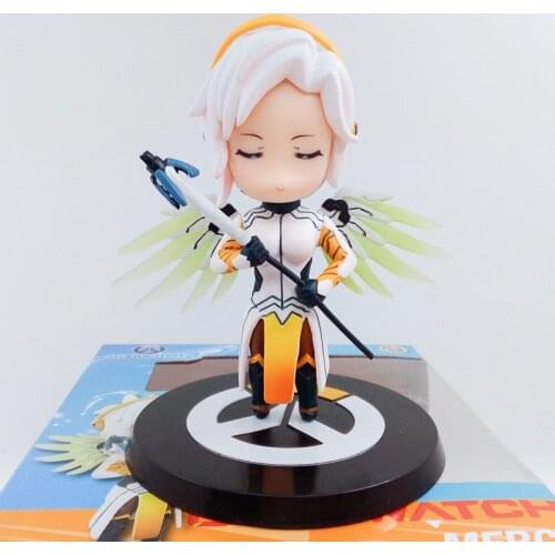 OW Action-Figure 10cm PVC Mercy Angel Model-Toys Game Girls Anime Figure