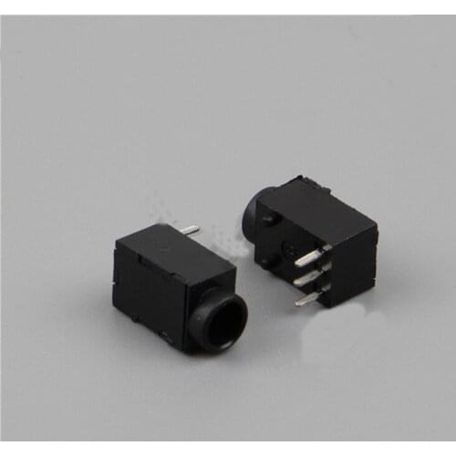 Fixed foot 2 outer diameter 3.8 inner core PIN pin 3 foot high temperature resistant high quality DC power socket female seat
