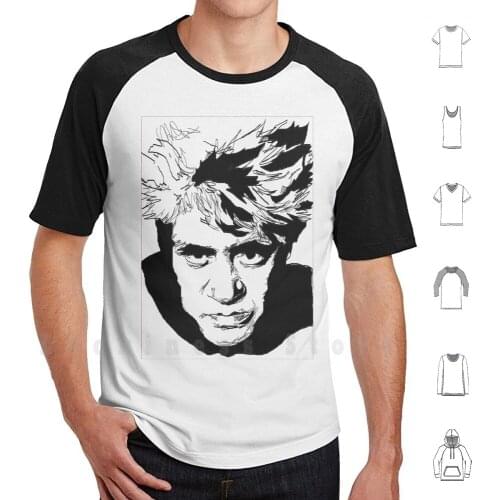 Pedro Almodovar T Shirt DIY Cotton Big Size 6xl Almodovar Pedro Movies Film Black And White B N Moviemaker Film Artist Actor