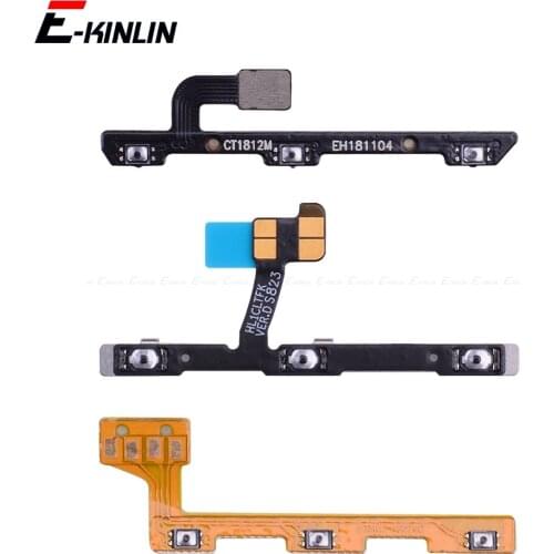 Volume Button Power Switch On Off Key Ribbon Flex Cable For HuaWei Honor View 10 Mate 20 X P20 Pro Lite 8X Replacement Parts