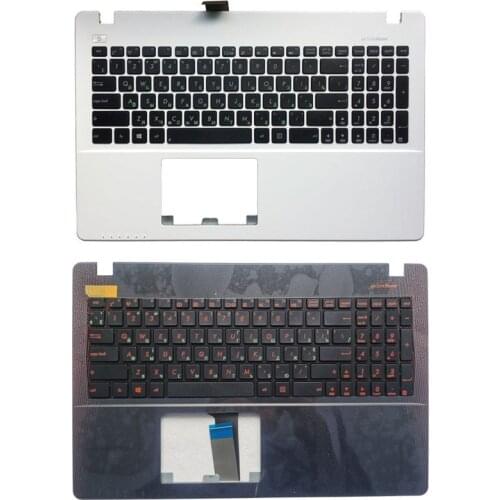 New Russian Laptop Keyboard for ASUS X550 K550V X550C X550VC X550J X550V A550L Y581C F550 R510L RU Palmrest Upper Cover