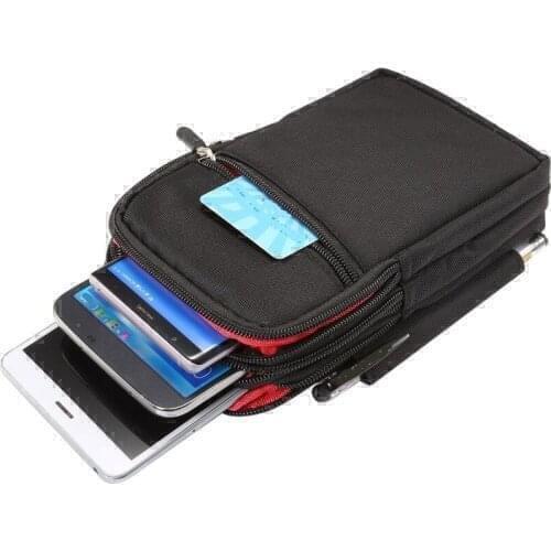 Multi-purpose case with 4 compartments for belt for Tecno Mobile Pova (2020)