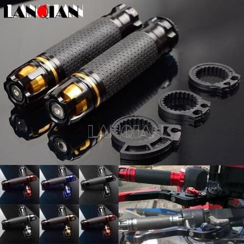 7/8" Motorcycle Aluminum Handle Grips Handle Bar Grips For Ducati DIAVEL CARBON M1100 S EVO MONSTER MULTISTRADA 1200S GT S4RS