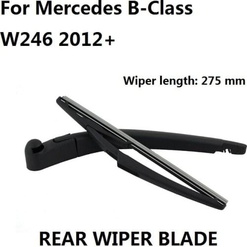 For Mercedes B-Class W246 Rear Windscreen Windshield Wiper Arm And Wiper Blade Set 2012