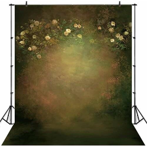 Nitree Thin vinyl cloth Indoor Photo Wedding Vintage Floral Photography Backdrop Printed Studio Portrait Photo backgrounds