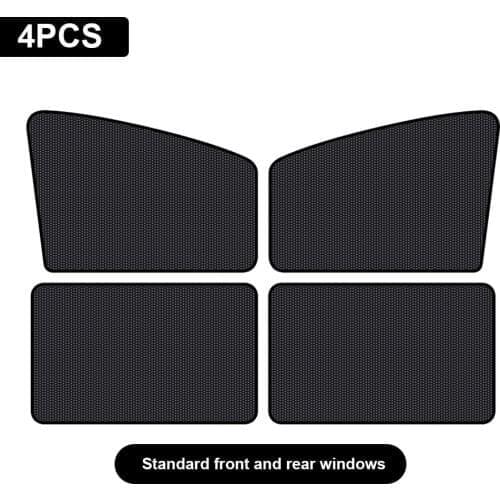 Side Window Sunshade Front Rear Window Magnetic Sun Shade Curtain Perspective Mesh for Baby Sun Protection Cover Car Accessories