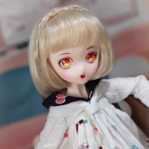 SQ Lab Ren Chibi cartoon doll bjd 1/6 movable joint fullset complete professional makeup Fashion Toys for Girls Gifts
